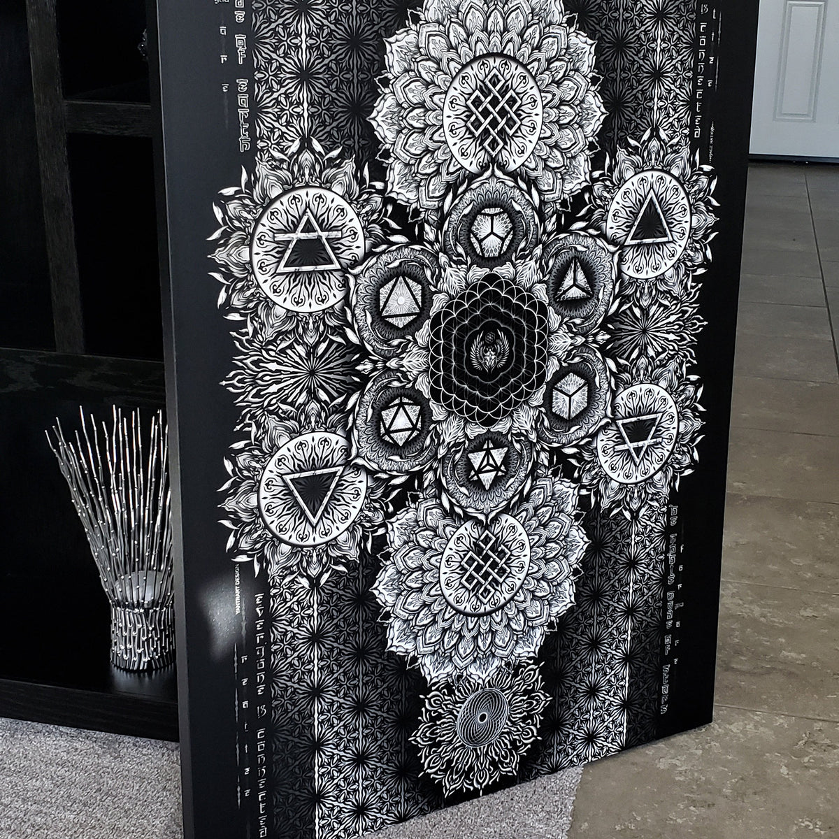 ETERNAL ALCHEMY • YANTRART Canvas Wrap Canvas 