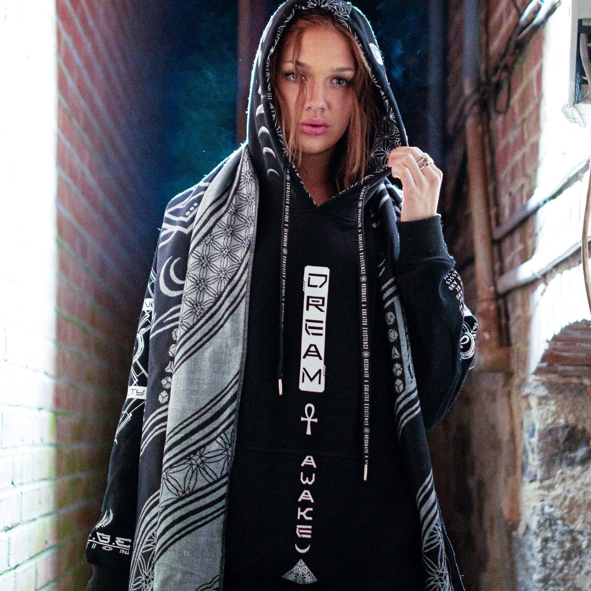 DREAM AWAKE • Hidden Pocket Hoodie Apparel 