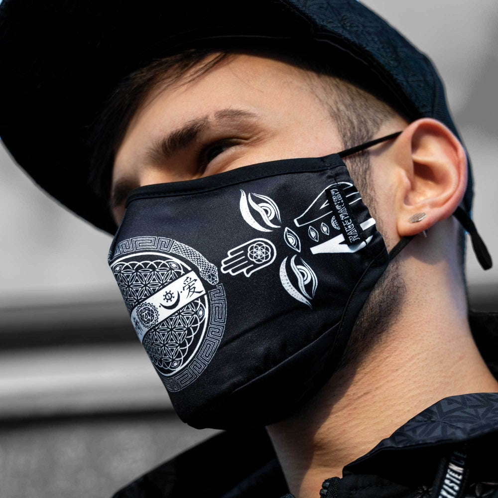 LOVE IS LAW • Filter Face Mask / Dust Mask - Rage Nation Apparel