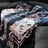 LIVE FREE LOVE ALL • Sherpa Blanket Blanket 
