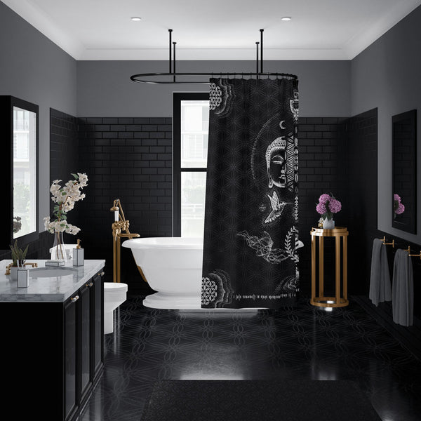 RESACRALIZATION • Glenn Thomson Shower Curtain 