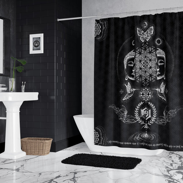 RESACRALIZATION • Glenn Thomson Shower Curtain 