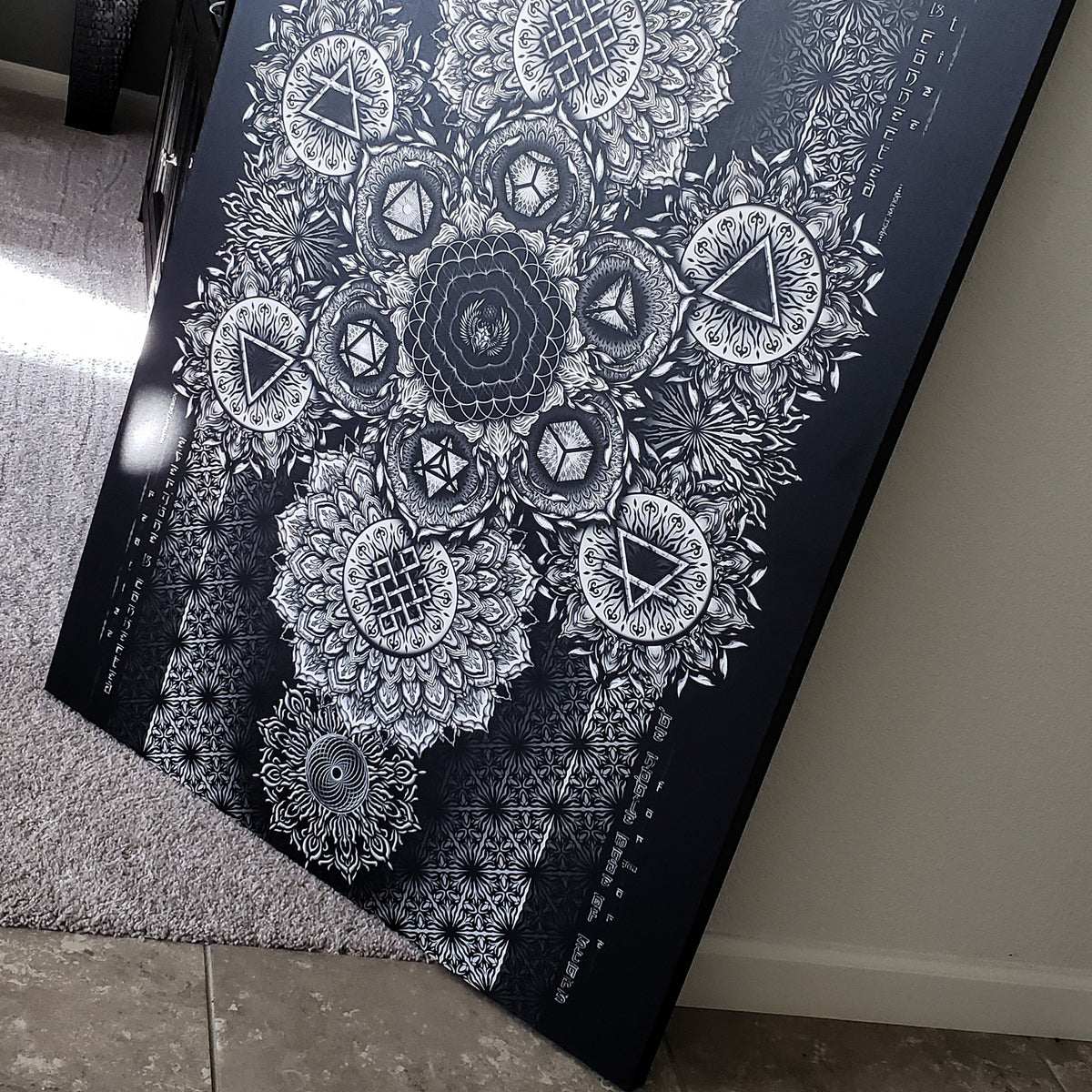 ETERNAL ALCHEMY • YANTRART Canvas Wrap Canvas 