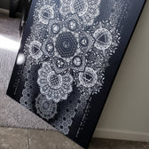 ETERNAL ALCHEMY • YANTRART Canvas Wrap Canvas 