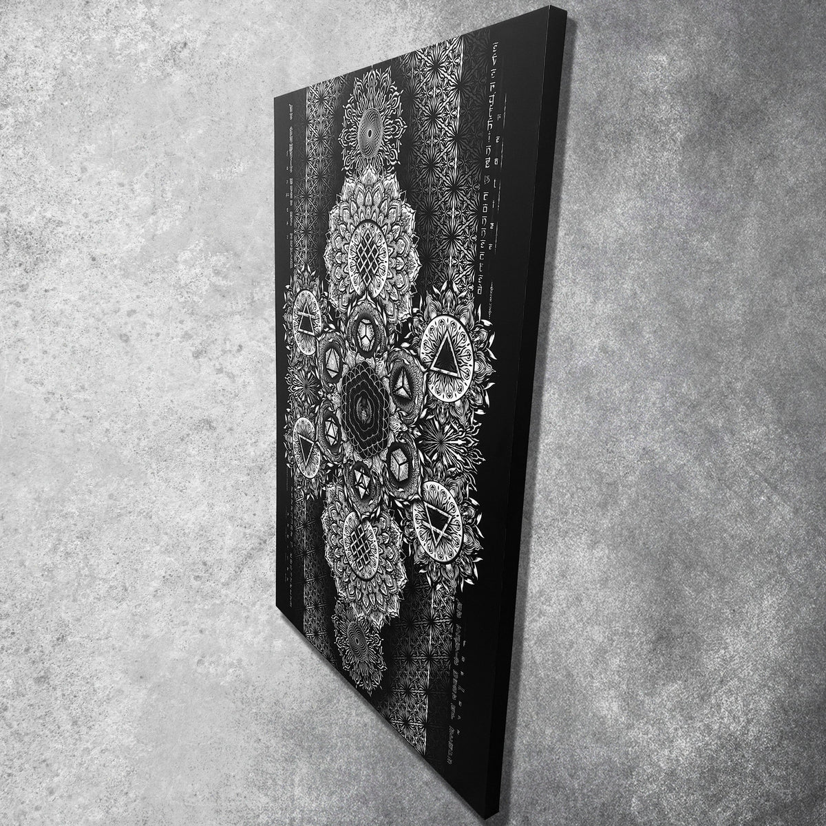 ETERNAL ALCHEMY • YANTRART Canvas Wrap Canvas 
