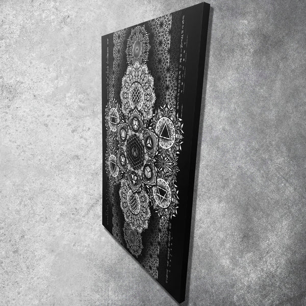 ETERNAL ALCHEMY • YANTRART Canvas Wrap Canvas 