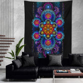 ETERNAL ALCHEMY V2 • YANTRA ART • Wall Tapestry Tapestry 