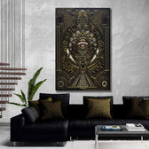 REAL EYES V1 • GROKKO Vertical Canvas Wrap Canvas 