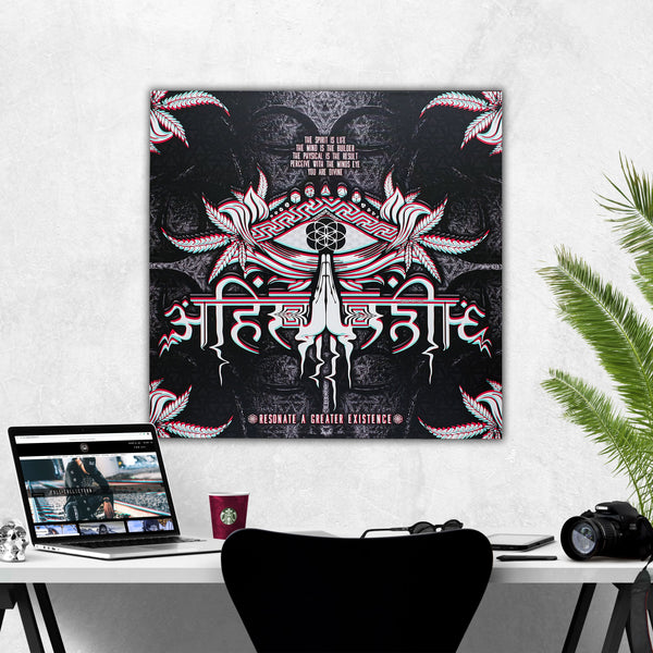 LIVE AHIMSA V1 • Canvas Wrap Canvas 