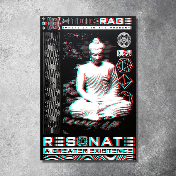 MEDITATIONS • STOIC DIGITAL • Limited Edition • Vertical Canvas Wrap Canvas 