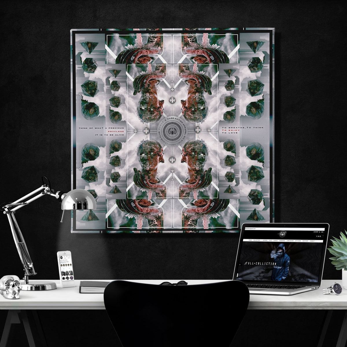 SHUGYOSHA • STOIC DIGITAL • Limited Edition • Canvas Wrap Canvas 