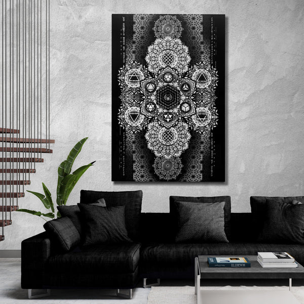 ETERNAL ALCHEMY • YANTRART Canvas Wrap Canvas 