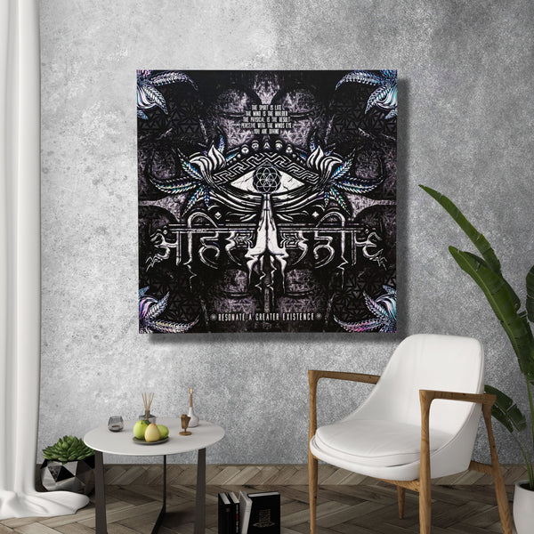LIVE AHIMSA V3 • Canvas Wrap Canvas 