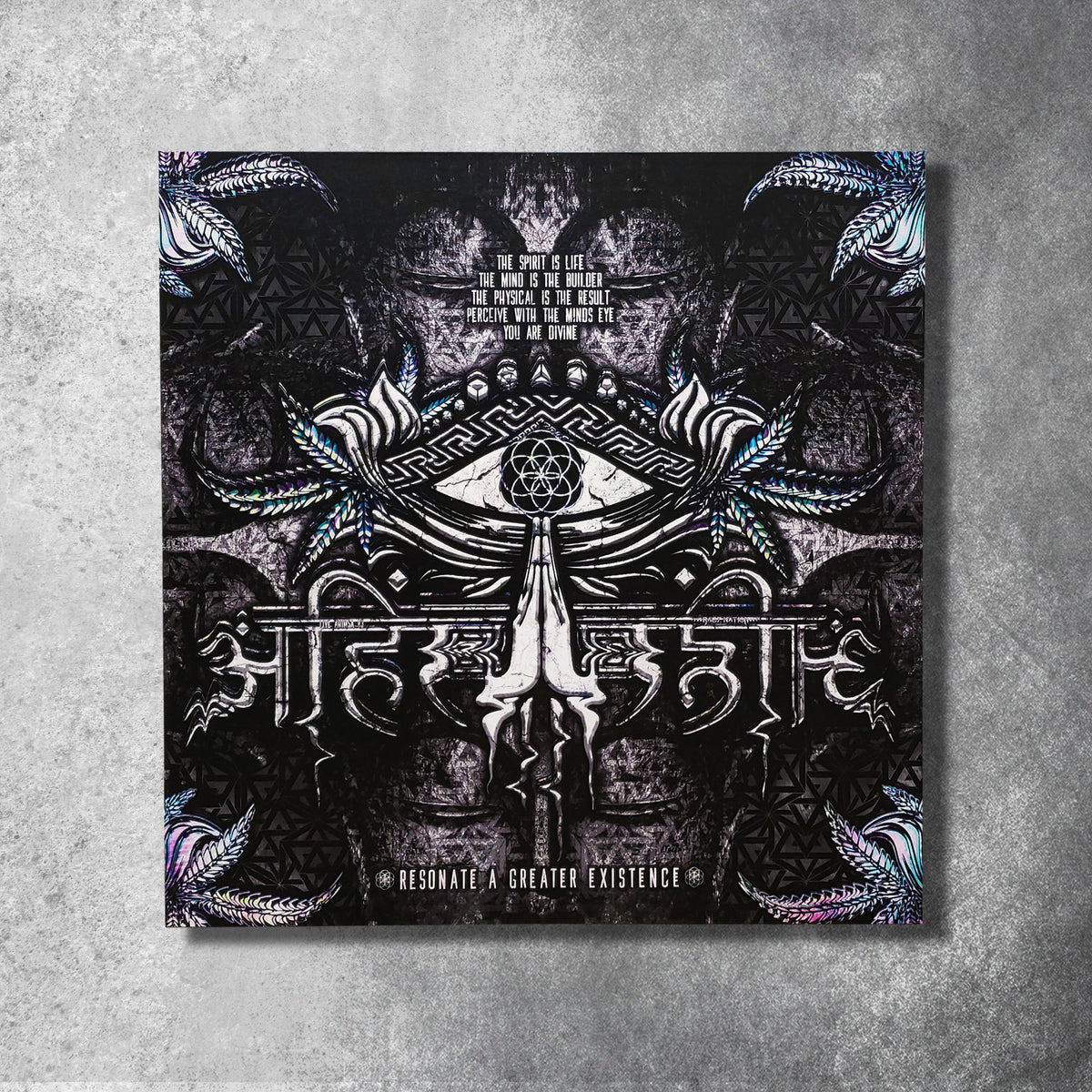 LIVE AHIMSA V3 • Canvas Wrap Canvas 