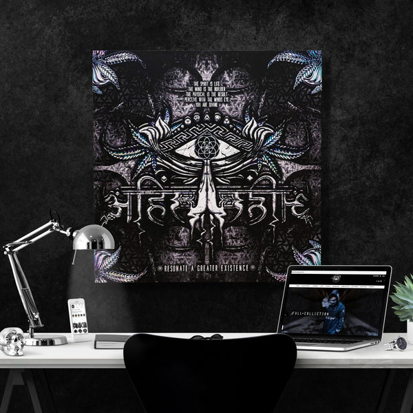 LIVE AHIMSA V3 • Canvas Wrap Canvas 