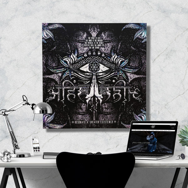 LIVE AHIMSA V3 • Canvas Wrap Canvas 