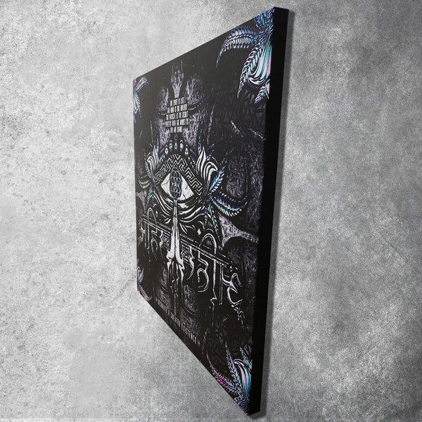 LIVE AHIMSA V3 • Canvas Wrap Canvas 