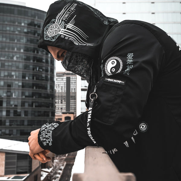 MANTRA V1 • All-Season Hooded Pullover Windbreaker Apparel 