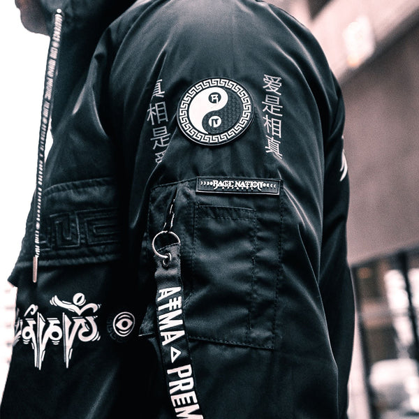 MANTRA V1 • All-Season Hooded Pullover Windbreaker Apparel 