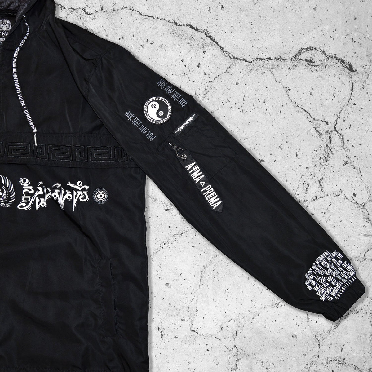MANTRA V1 • All-Season Hooded Pullover Windbreaker Apparel 