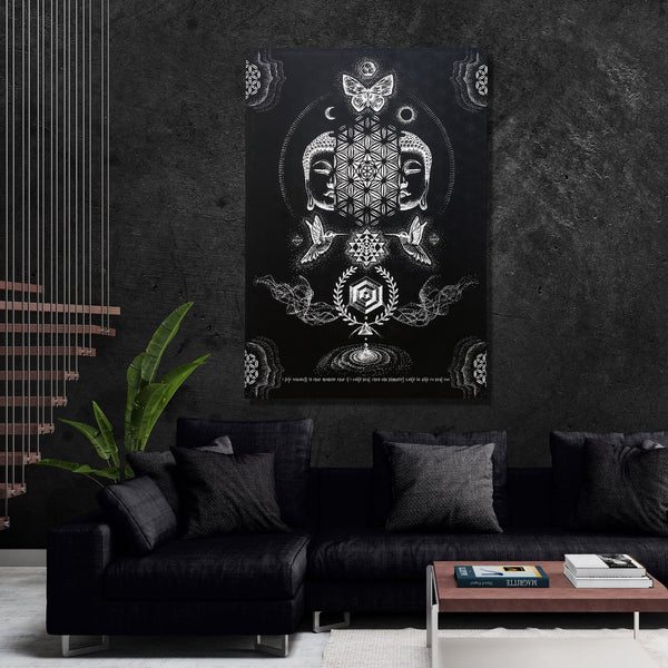 RESACRALIZATION V2 • Glenn Thomson Vertical Canvas Wrap Canvas 