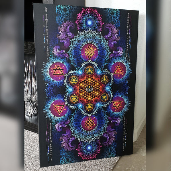 ETERNAL ALCHEMY V2 • YANTRART • Limited Edition • Canvas Wrap 