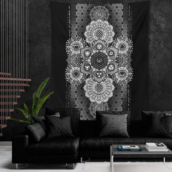 ETERNAL ALCHEMY V1 • YANTRART Wall Tapestry Tapestry 