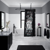 LIVE FREE LOVE ALL • Shower Curtain 