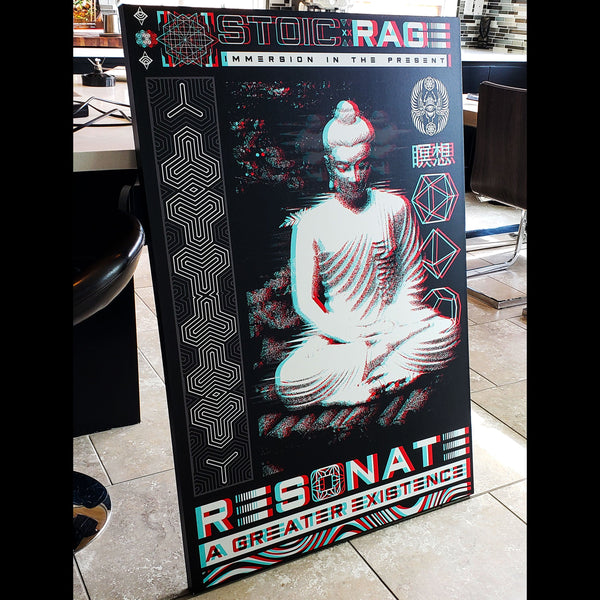 MEDITATIONS • STOIC DIGITAL • Limited Edition • Vertical Canvas Wrap Canvas 