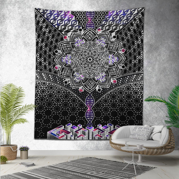 ONENESS GALAXY • Glenn Thomson Wall Tapestry 