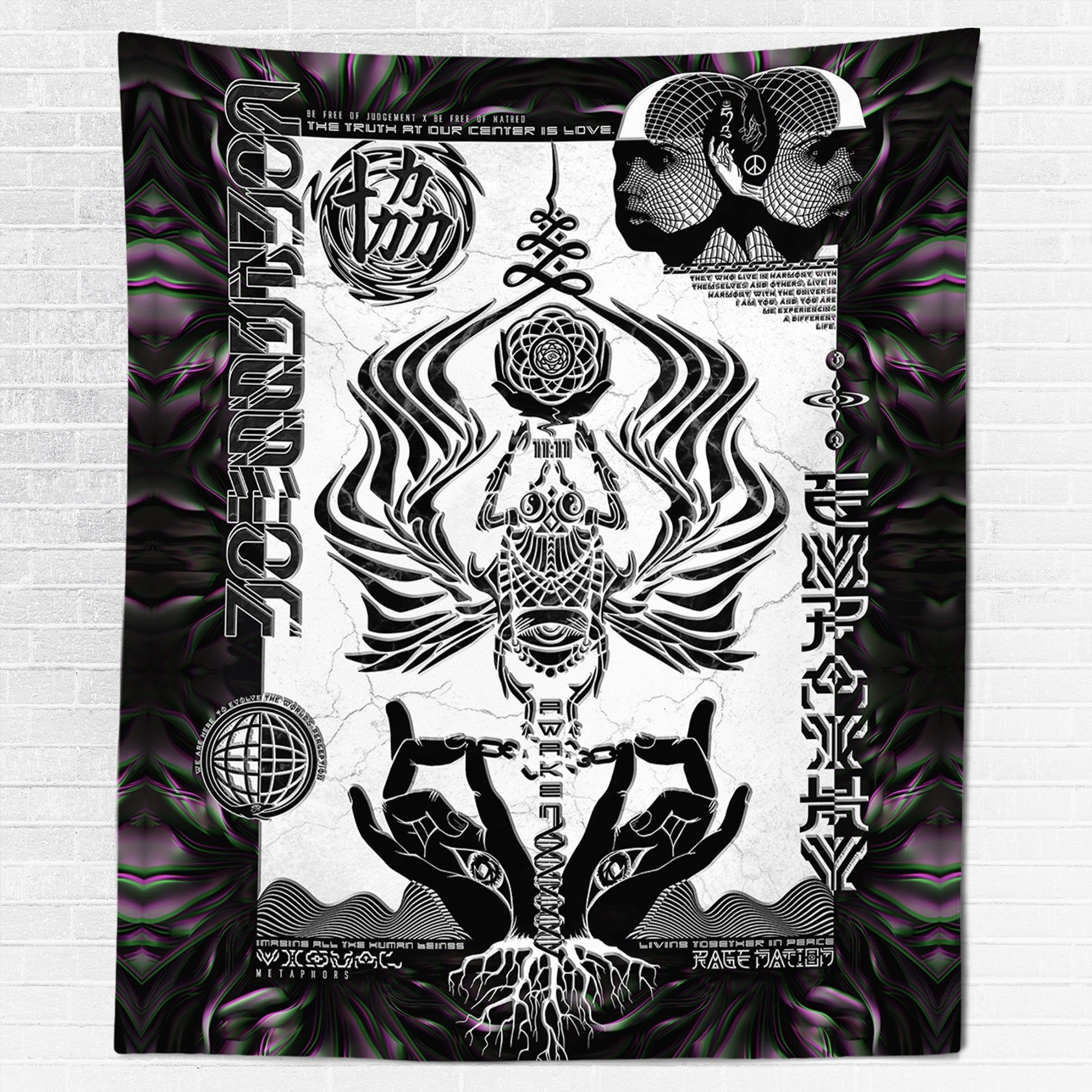 VISUAL METAPHORS • Limited Edition Wall Tapestry Tapestry 