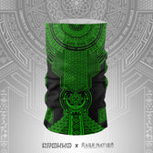 TRANSCENDENCE • 7 COLORS • GROKKO • Tube Face Masks Tube Mask GREEN 