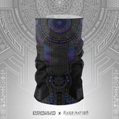 TRANSCENDENCE • 7 COLORS • GROKKO • Tube Face Masks Tube Mask PURPLE/BLUE 
