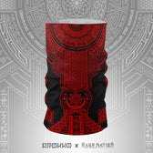 TRANSCENDENCE • 7 COLORS • GROKKO • Tube Face Masks Tube Mask RED 