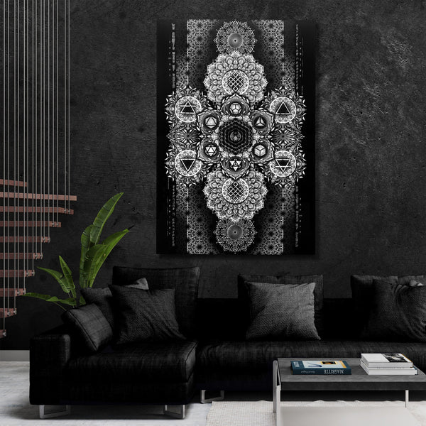 ETERNAL ALCHEMY • YANTRART Canvas Wrap Canvas 