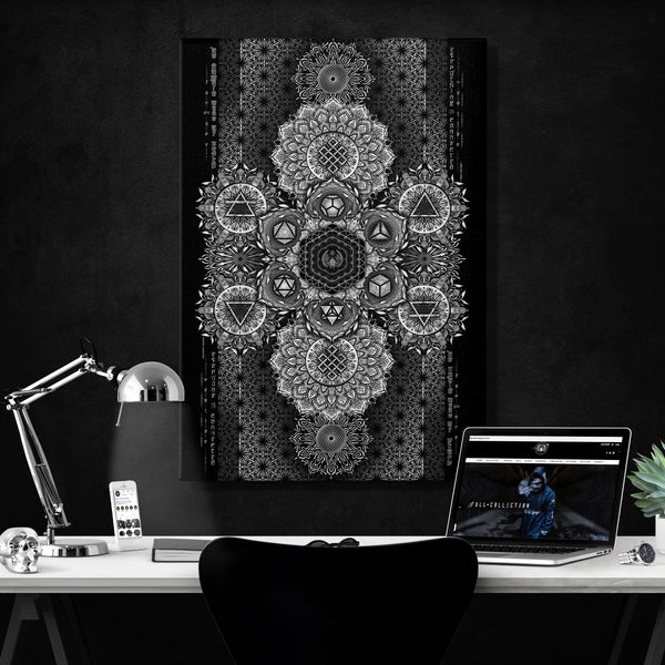 ETERNAL ALCHEMY • YANTRART Canvas Wrap Canvas 