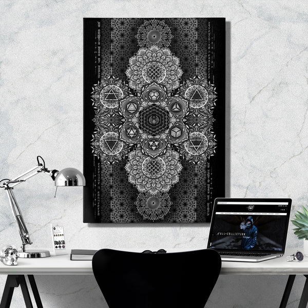 ETERNAL ALCHEMY • YANTRART Canvas Wrap Canvas 