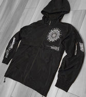 LOTUS THRONE • GLENN THOMSON COLLAB • Waterproof Zip-Up Windbreaker Windbreaker 
