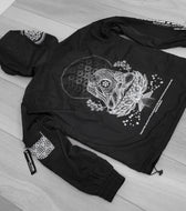 LOTUS THRONE • GLENN THOMSON COLLAB • Waterproof Zip-Up Windbreaker Windbreaker 