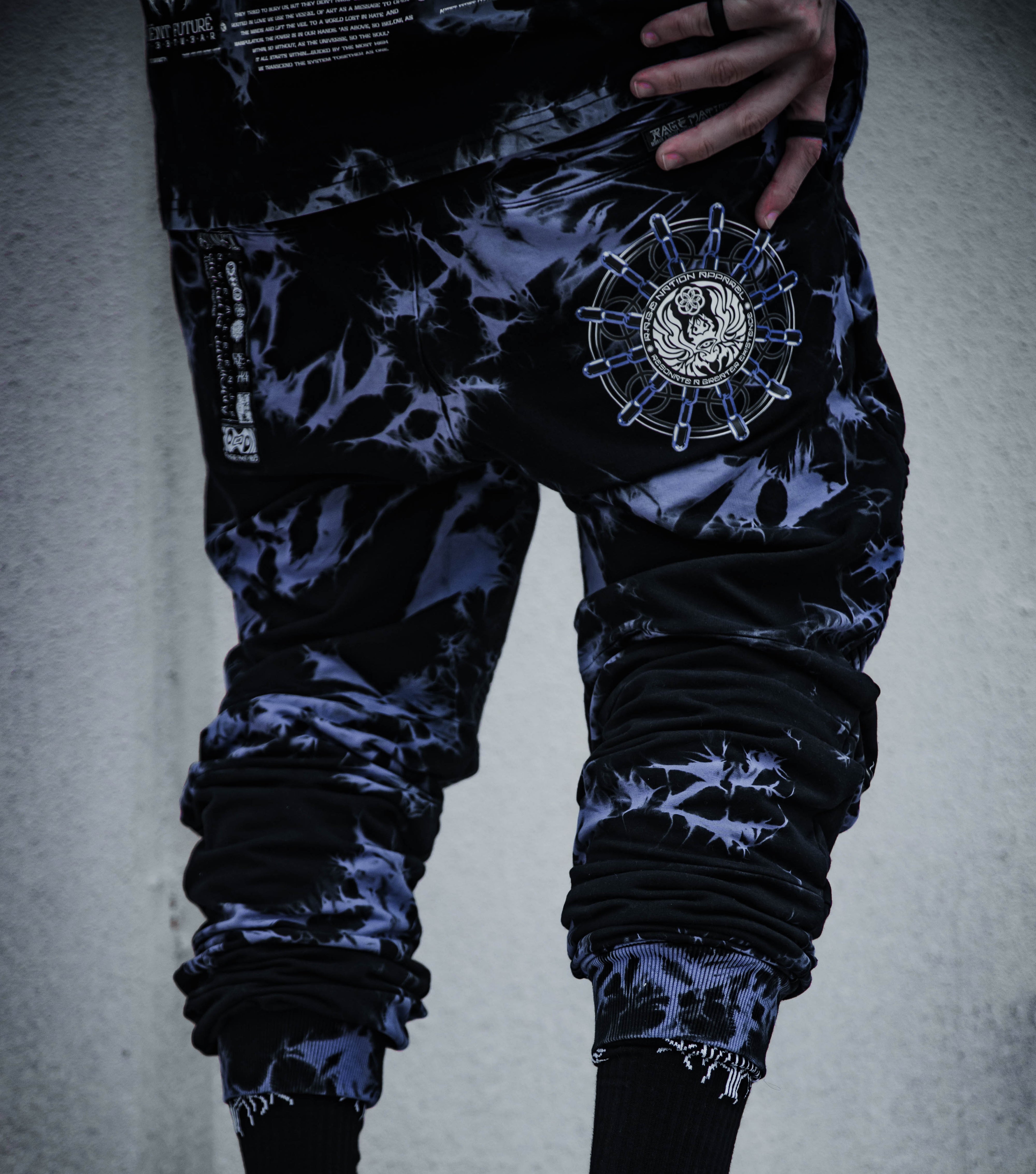 RECONNECT WITH SOURCE ✦ YANTRART x RAGE NATION ✦ Premium Joggers Joggers 