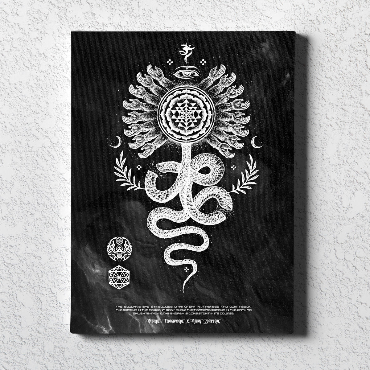 SERPENT INVOCATION • GLENN THOMSON • Limited Edition Canvas Canvas 