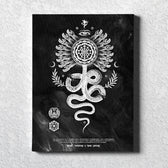 SERPENT INVOCATION • GLENN THOMSON • Limited Edition Canvas Canvas 