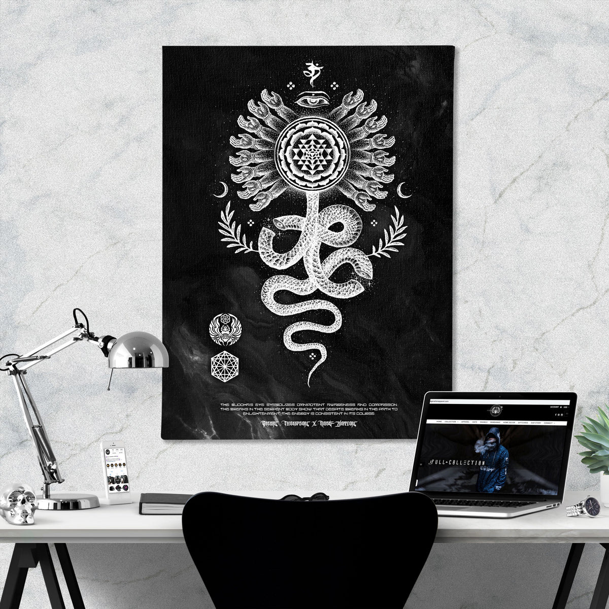 SERPENT INVOCATION • GLENN THOMSON • Limited Edition Canvas Canvas 