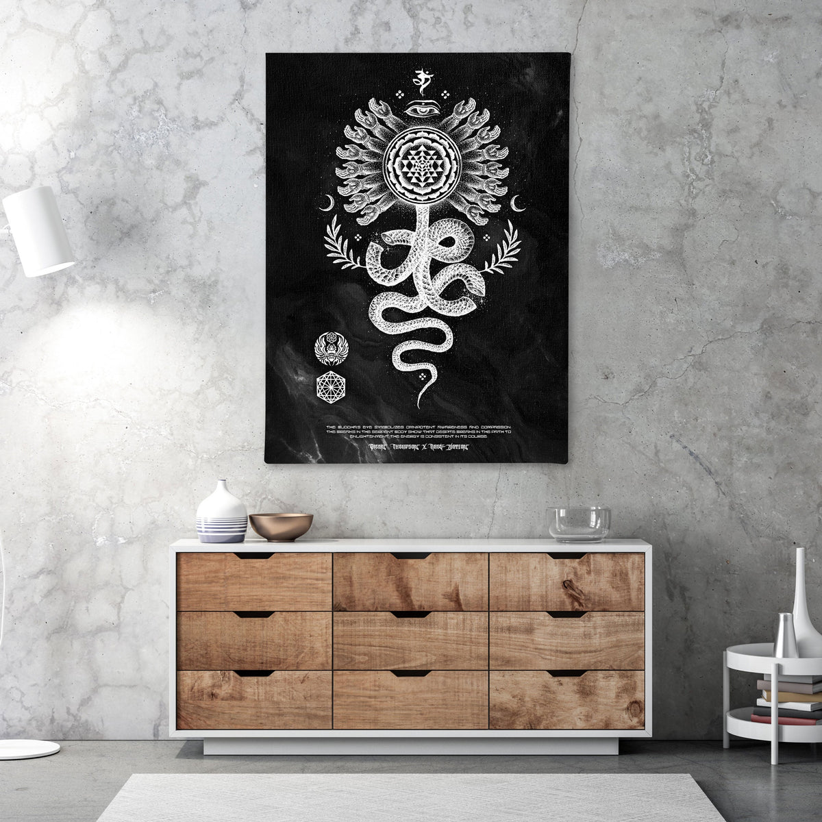 SERPENT INVOCATION • GLENN THOMSON • Limited Edition Canvas Canvas 