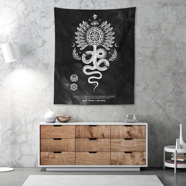 SERPENT INVOCATION • GLENN THOMSON • Limited Edition Wall Tapestry Tapestry 