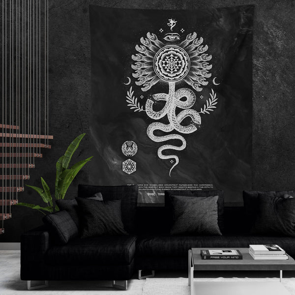 SERPENT INVOCATION • GLENN THOMSON • Limited Edition Wall Tapestry Tapestry 