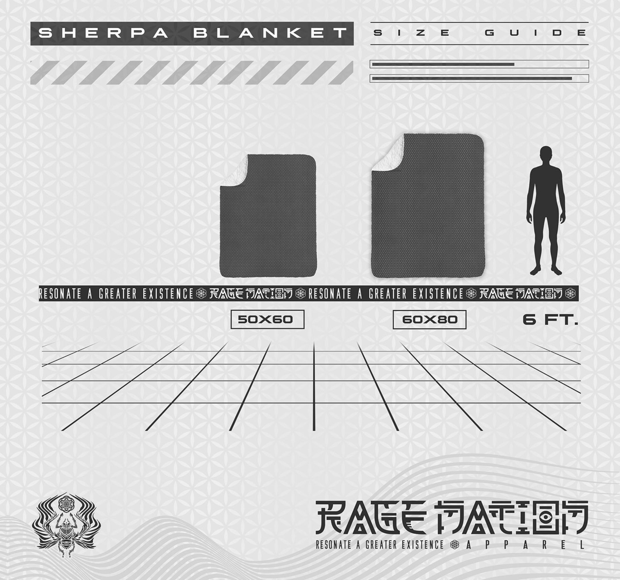 SENECA • STOIC DIGITAL • Sherpa Blanket Blanket 