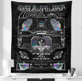 GOLDEN TEACHERS V1 • PSILOCYBIN Tribute • Wall Tapestry Tapestry 