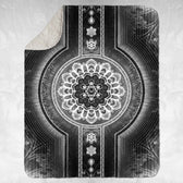 STAGES OF LIGHT V2 • YANTRART • Sherpa Blanket Blanket 