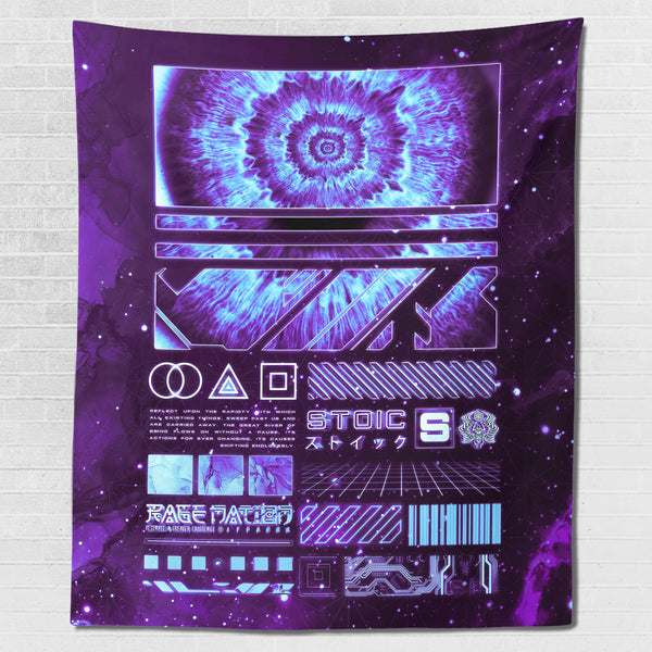 ENDLESS SHIFT V3 • STOIC DIGITAL • Wall Tapestry Tapestry 